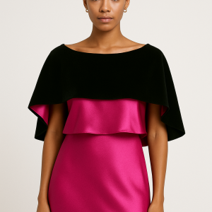 Black Velvet Cape